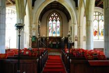 View towards the altar